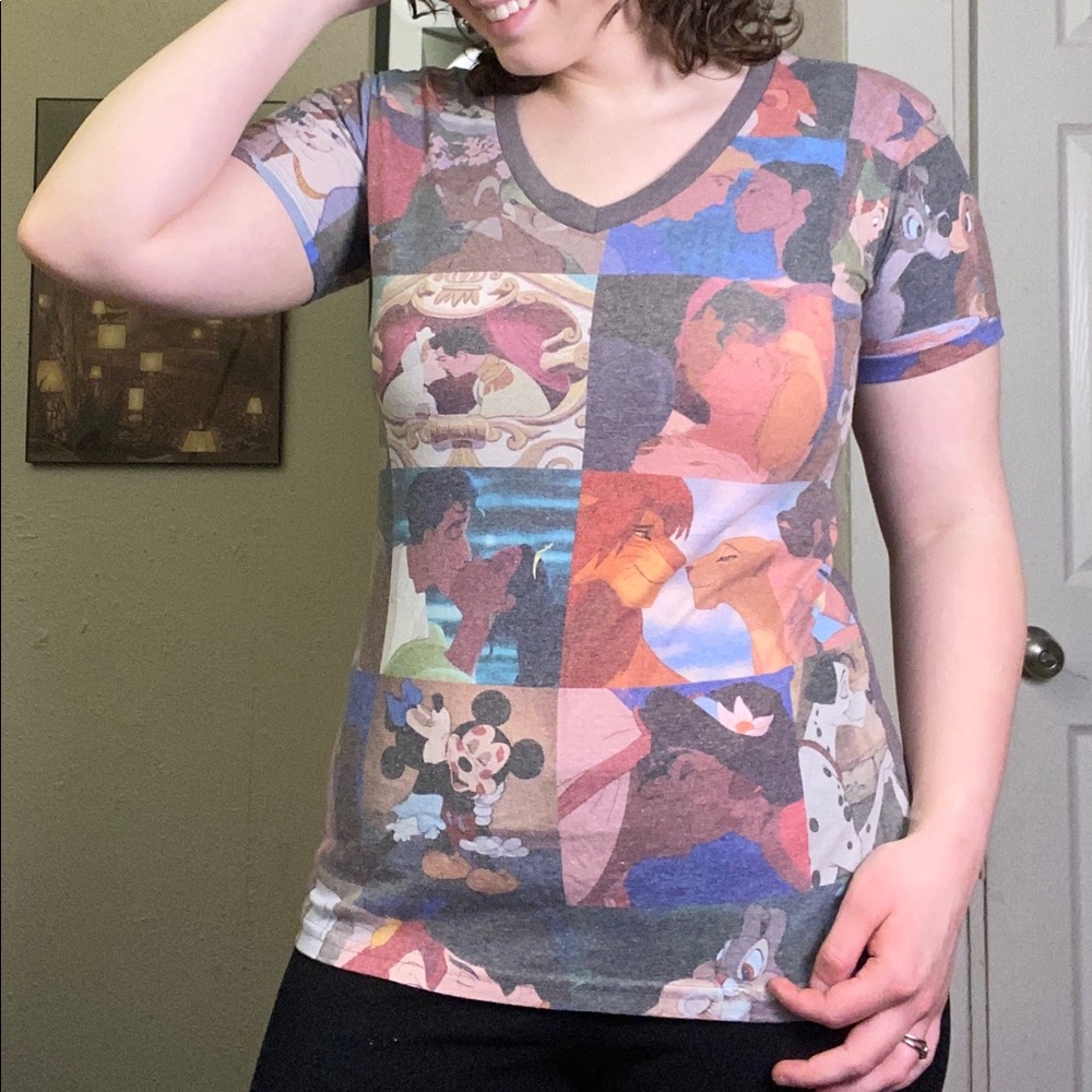 DISNEY Movie Color Block T-Shirt